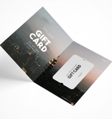Gift card for spa treatments - 100$ value