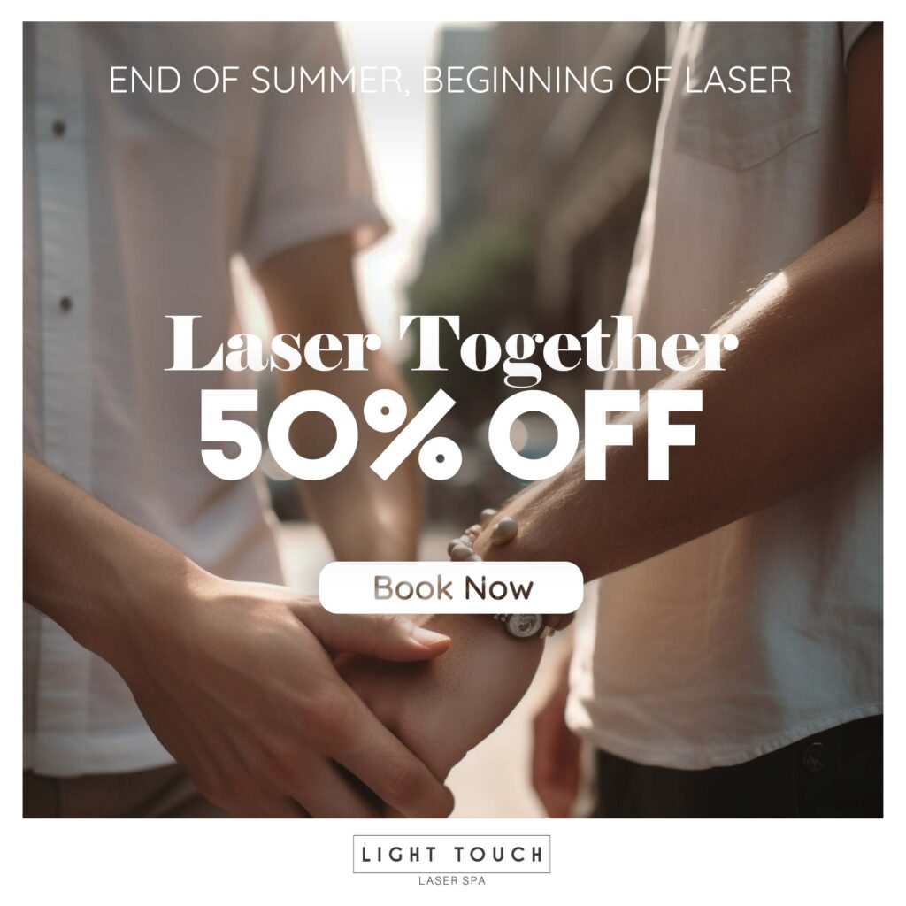 Laser hair removal - 50% off - Laser Together