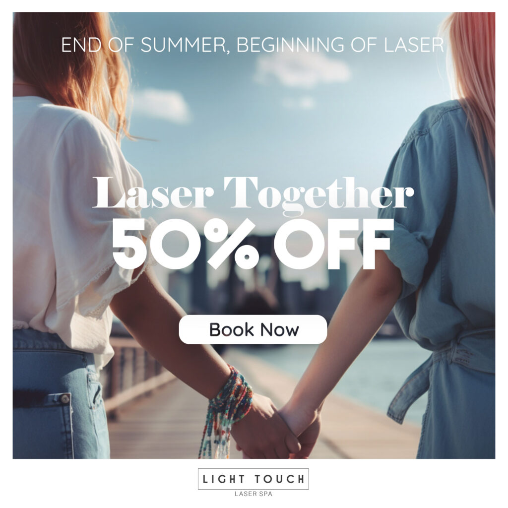 Laser hair removal - 50% off - Laser Together
